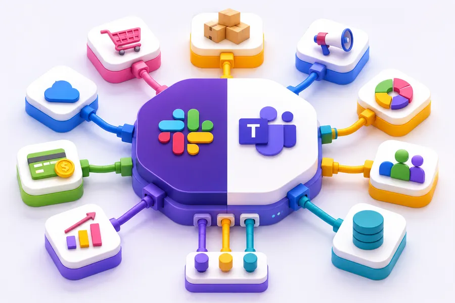 Are Slack & Teams becoming some work OS?